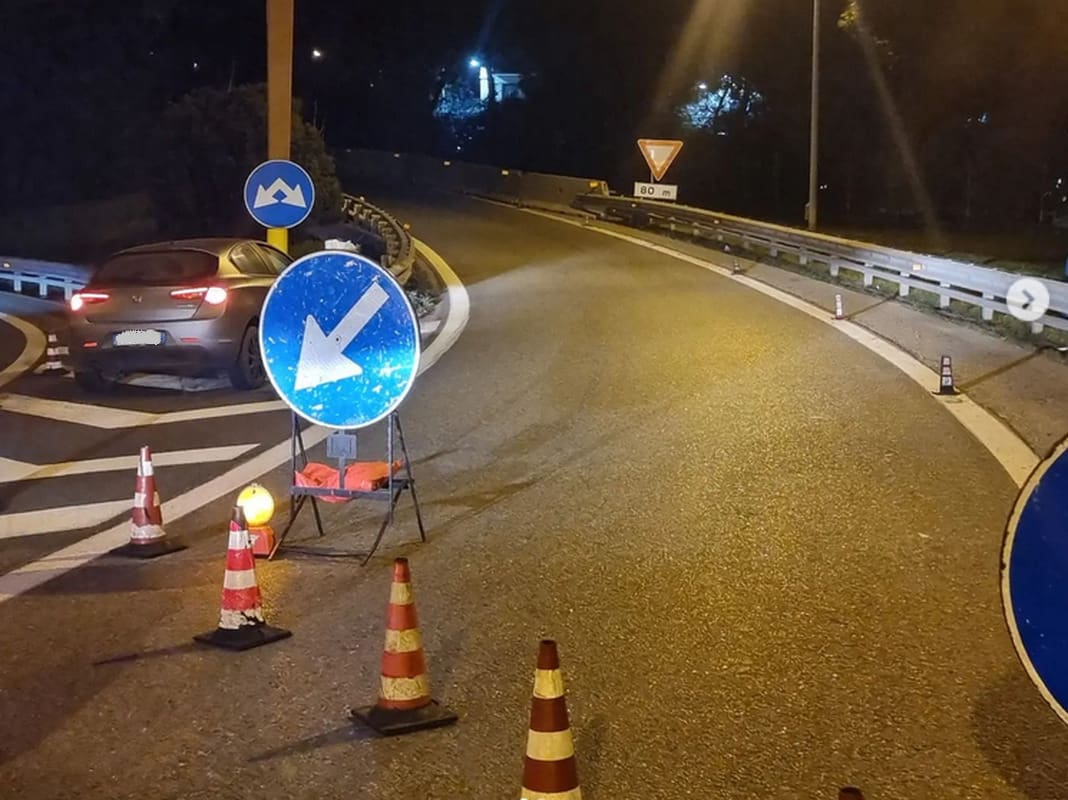 Autostrada Genova Prà, chiuso