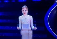 Festival di Sanremo, inizio movimentato, belle canzoni e troppo amarcord Chiara Ferragni nude look Festival di sanremo
