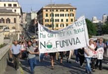 Genova, Funivia sopra il Lagaccio, cittadini chiedono valutazione impatto ambientale No funivia Lagaccio Genova