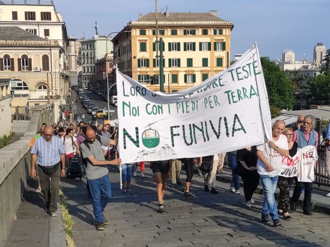 No funivia Lagaccio Genova