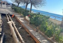 Voltri, al via i lavori per ripristinare le passerelle della passeggiata a mare Voltri passeggiata Bruzzone lavori