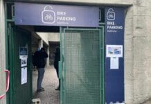 Genova, nuovo bikeparking al Matitone Bike parking Matitone Genova