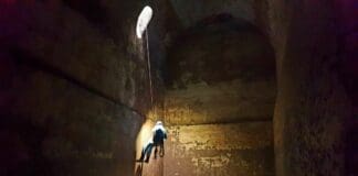 Genova, riscoperta una nuova cisterna segreta sotto Castelletto cisterna castelletto Genova