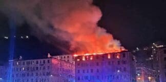 Genova, incendio in via Piacenza, Gambino: il Comune non abbandona nessuno incendio molassana san gottardo genova