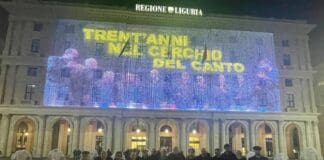 Genova, Giovani Canterini di Sant’Olcese si esibiscono a De Ferrari Giovani Canterini Sant'Olcese