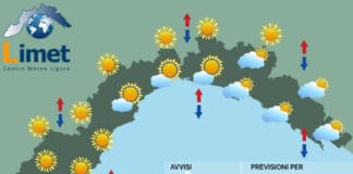 Meteo Liguria, nuvole in aumento e ancora piovaschi meteo Liguria 25 marzo 2023