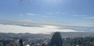 Genova, torna la caligo e la “nebbia con il sole” Caligo genova 12 marzo 2023