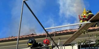 Camogli, ancora fiamme nella villetta alla Ruta Camogli incendio via rio Pissorella