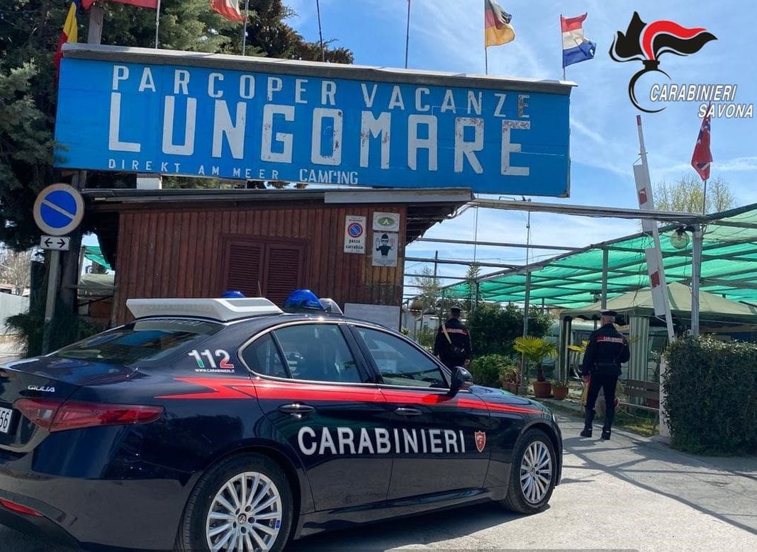 carabinieri albenga camping Parco Vacanze Lungomare
