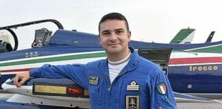Frecce Tricolori, morto Alessio Ghersi delle Frecce Tricolori, in forse l’esibizione ad Andora Alessio Ghersi Frecce Tricolori