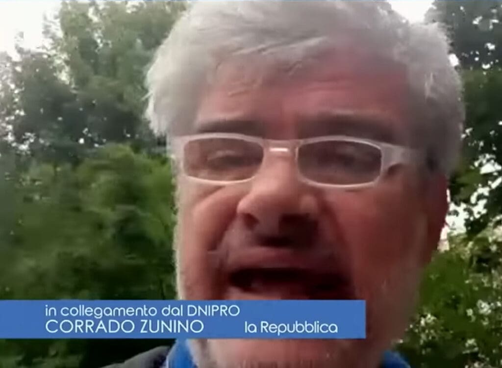 Corrado Zunino giornalista Genova