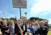 Genova, intitolati ad Attilio Viziano i Giardini in viale Nazario Sauro Giardini Attilio Viziano Genova