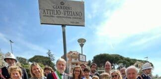 Genova, intitolati ad Attilio Viziano i Giardini in viale Nazario Sauro Giardini Attilio Viziano Genova