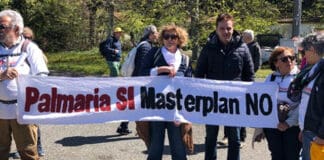 Isola Palmaria, carabinieri forestali sequestrano cantiere abusivo Isola Palmaria protesta