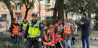 Genova, bambini di Pedibus ricevono la patente di Camminatori Esperti Pedibus, camminatori esperti Genova