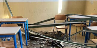 Genova, soffitto crollato in una scuola di Sampierdarena, la Procura apre inchiesta Sampierdarena soffitto scuola crollato 26 aprile 2023