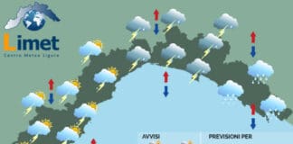 Meteo Liguria, ancora temporali al mattino e migliora nel pomeriggio meteo Liguria 13 aprile 2023