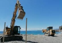 Genova, agli ex Capo Marina slitta l’apertura della spiaggia libera Capo Marina, spiaggia libera Genova lavori