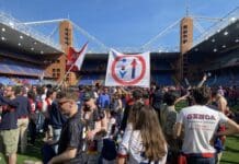 Genoa in serie A, festeggiamenti in città Genoa promozione serie A 6 maggio 2023