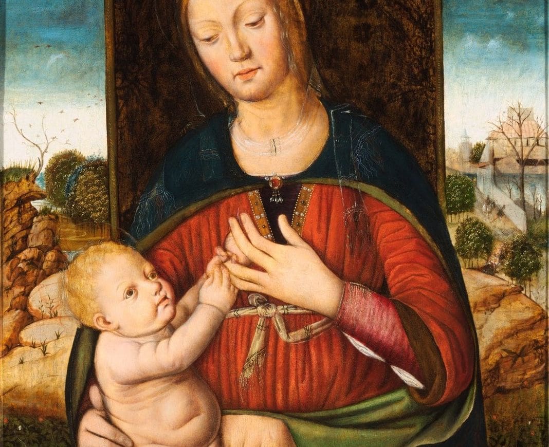 Madonna con Bambino Tuccio d'andria