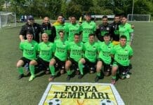 Calcio a 7, due squadre genovesi protagoniste in Europa Templari calcio a 7