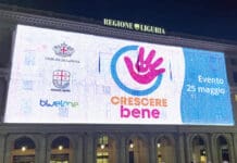 Scuola, il palazzo della Regione Liguria si illumina per Crescere Bene Crescere bene