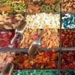 bancarelle, dolci, dolciumi