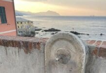 Boccadasse, proteste per la storica fontanella chiusa fontanella Boccadasse chiusa