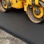 asfalto, lavori, cantiere