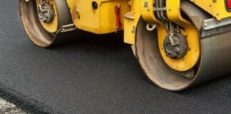 Genova, chiusura notturna di corso Sardegna per asfaltatura asfalto, lavori, cantiere