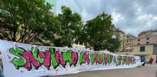 Genova, Valbisagno in piazza contro lo Skymetro No Skymetro