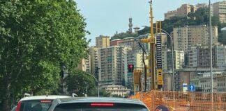 Genova, i cantieri colpiscono anche la Valbisagno: code in città