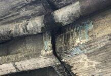 Genova, pioggia di calcinacci dal cavalcavia di corso Europa a Nervi cavalcavia corso Europa Nervi 17 giugno 2023