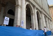 Costruzioni in aree esondabili, flash mob di protesta a Genova aree esondabili protesta genova