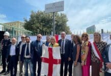 Genova celebra le Pro Loco intitolando una via a Cornigliano Paola Bordilli via Pro Loco Cornigliano