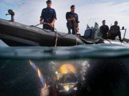 Peschereccio affondato al largo di Portofino, ritrovato il relitto Subacqueo Marina Militare