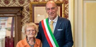 Alassio, premiata turista fedele da 65 anni Adelaide Bergami Alassio