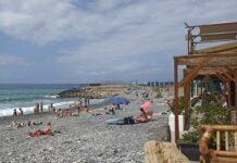 Genova, apre nuova spiaggia libera ex Capo Marina, 10 posteggi per disabili Capo Marina spiaggia libera Genova