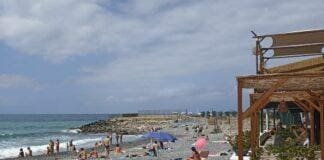 Genova, apre nuova spiaggia libera ex Capo Marina, 10 posteggi per disabili Capo Marina spiaggia libera Genova