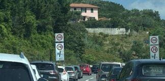 Autostrade, lunedì mattina di code e disagi in Liguria coda autostrada A7
