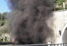 Incendio nella galleria sulla A12, presidente Toti “sprona” la Procura incendio galleria monte giugo autostrada A12