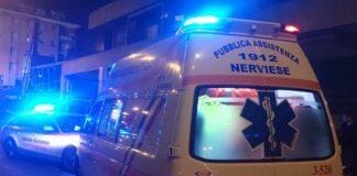 Genova, scontro frontale in via Donato Somma a Nervi Ambulanza Pubblica Assistenza Nervi