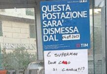Bolzaneto, Telecom dismette altre cabine e scatta l’ironia e superman dove cazzo si cambia, cabina telecom