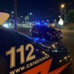 carabinieri auto sera