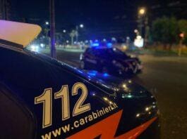 carabinieri auto sera