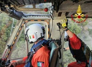 elicottero vigili del fuoco