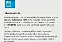 Genova, false lettere Inps per rimborsi, è una truffa falsa lettera inps phishing