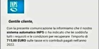 Genova, false lettere Inps per rimborsi, è una truffa falsa lettera inps phishing
