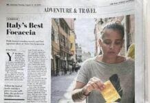 Focaccia nel cappuccino, la Liguria su The Wall Street Journal focaccia nel cappuccino The Wall Street Journal