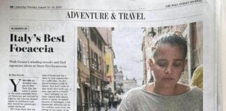 Focaccia nel cappuccino, la Liguria su The Wall Street Journal focaccia nel cappuccino The Wall Street Journal